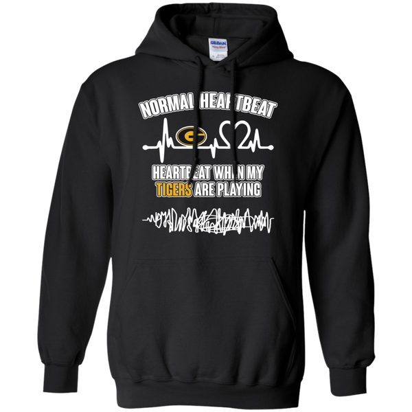 Grambling State Tigers T shirts Heartbeat When My Tigers Playing Hoodies Sweatshirts