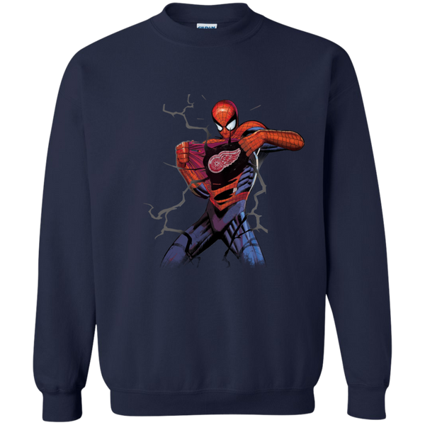 Detroit Red Wings T shirts Spiderman Hoodies Sweatshirts