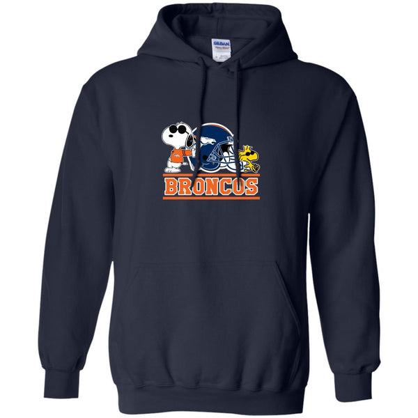 Denver Broncos T shirts Snoopy Hoodies Sweatshirts