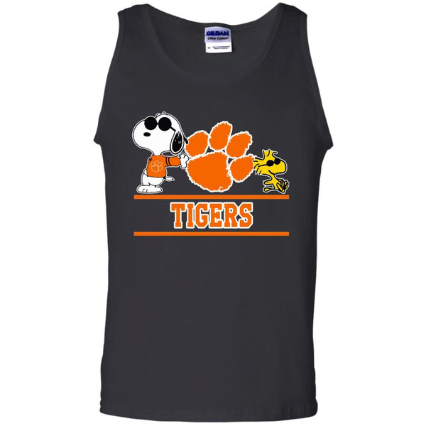Clemson Tigers T shirts Snoopy Hoodies Sweatshirts