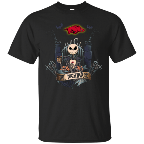 Halloween Arkansas Razorbacks T shirts The Nightmare Hoodies Sweatshirts