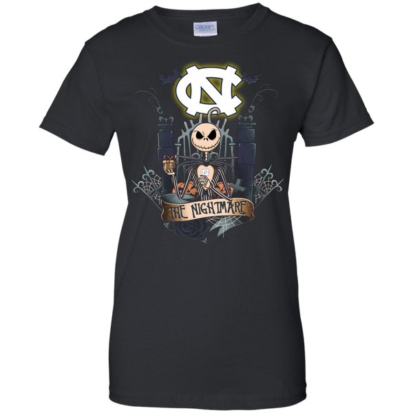 Halloween North Carolina Tar Heels T shirts The Nightmare Hoodies Sweatshirts