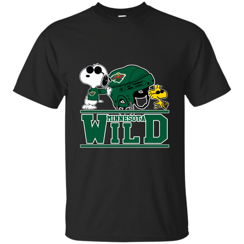 Minnesota Wild T shirts Snoopy Hoodies Sweatshirts