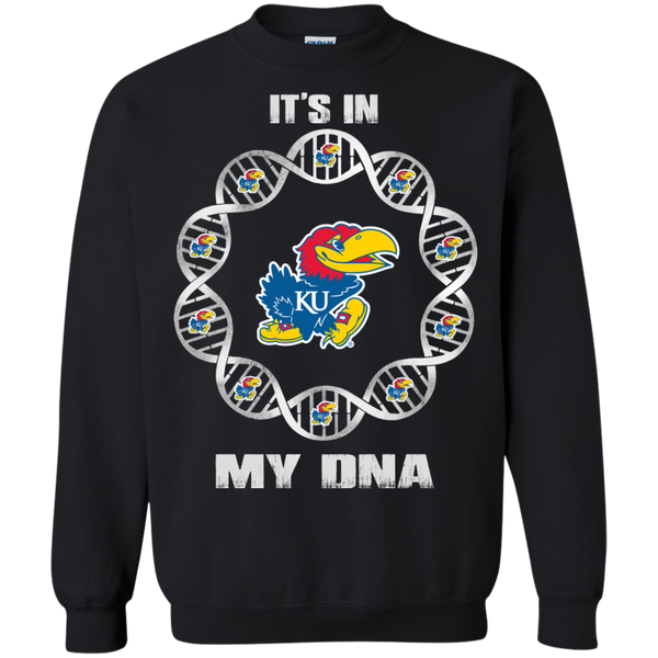 Kansas Jayhawks T shirts It's In My DNA Hoodies Sweatshirts