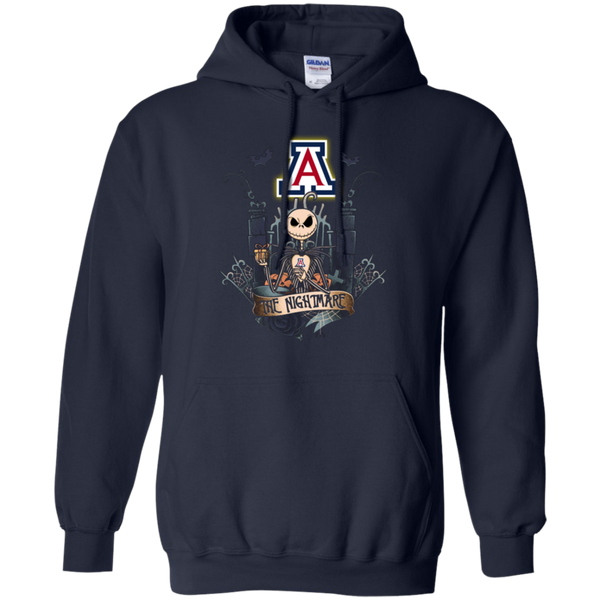 Halloween ARIZONA WILDCATS T shirts The Nightmare Hoodies Sweatshirts