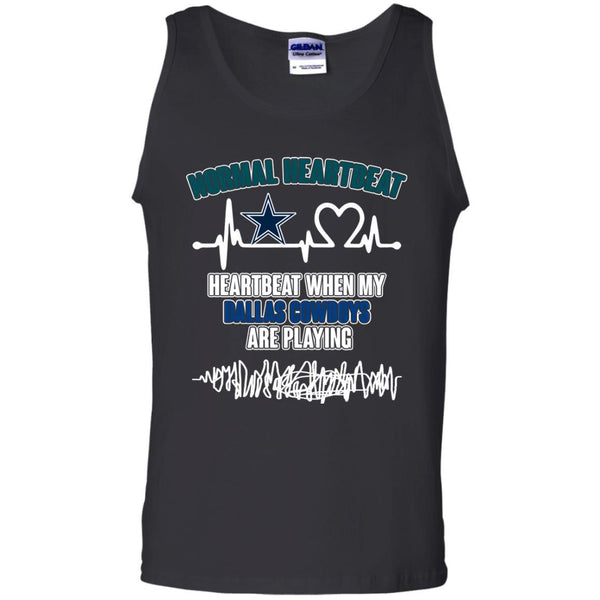 Dallas Cowboys T shirts Heartbeat When My Dallas Cowboys Playing Hoodies Sweatshirts