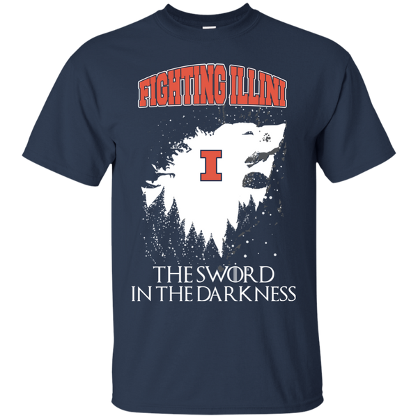 Illinois Fighting Illini Game Of Thrones T shirts The Sword In The Darkness Hoodies Sweatshirts