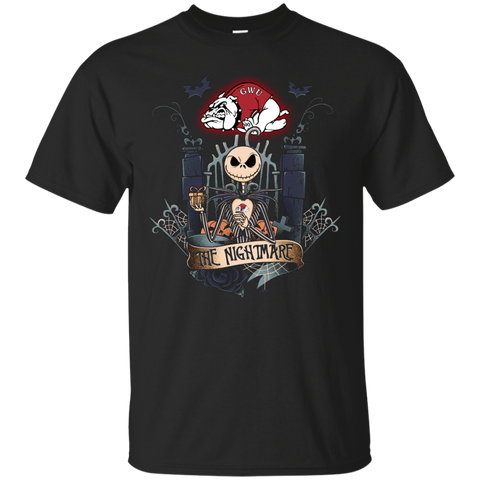 Halloween Gardner-Webb Runnin' Bulldogs T shirts The Nightmare Hoodies Sweatshirts