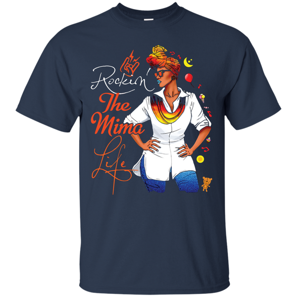 Grandma Gift T shirts Rockin The Mima Life Hoodies Sweatshirts