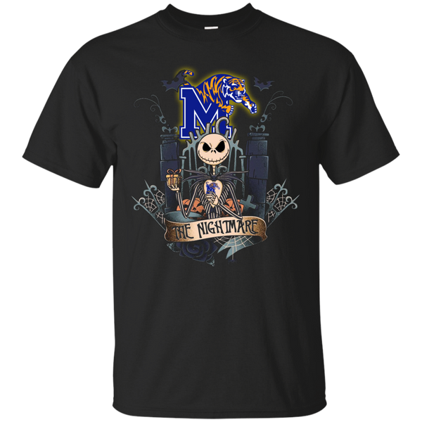 Halloween Memphis Tigers T shirts The Nightmare Hoodies Sweatshirts