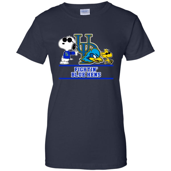 Delaware Fightin' Blue Hens T shirts Snoopy Hoodies Sweatshirts