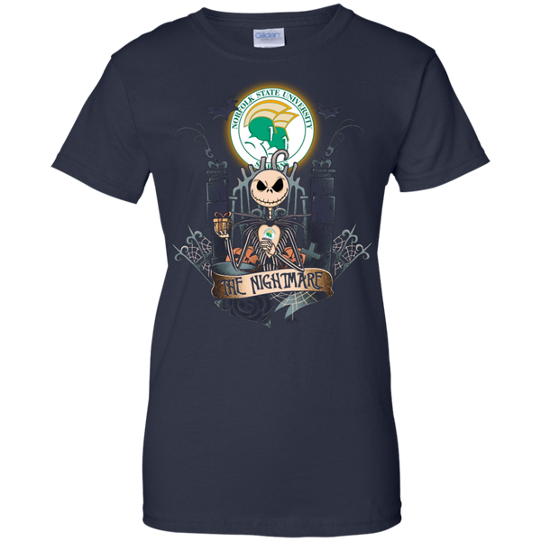 Halloween Norfolk State Spartans T shirts The Nightmare Hoodies Sweatshirts