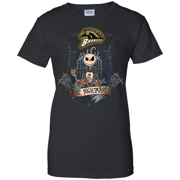 Halloween Western Michigan Broncos T shirts The Nightmare Hoodies Sweatshirts