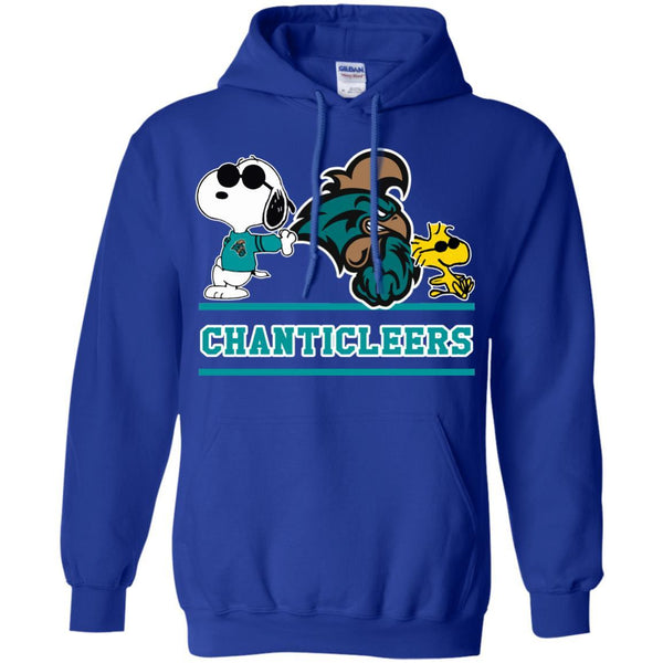Coastal Carolina Chanticleers T shirts Snoopy Hoodies Sweatshirts