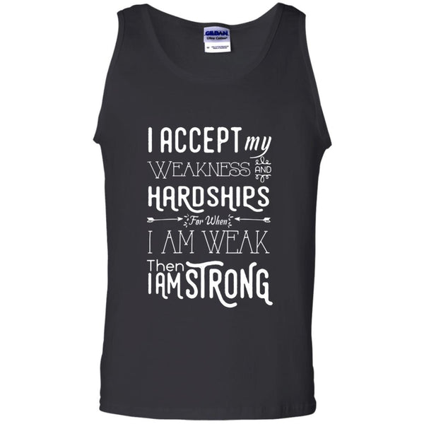 Christian Jesus T shirts Then I Am Strong Hoodies Sweatshirts