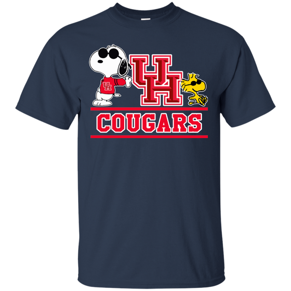 Houston Cougars T shirts Snoopy Hoodies Sweatshirts