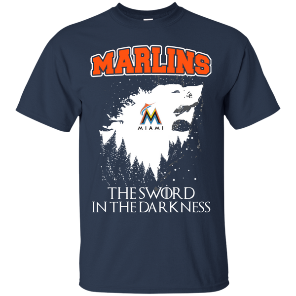 Miami Marlins Game Of Thrones T shirts The Sword In The Darkness Hoodies Sweatshirts