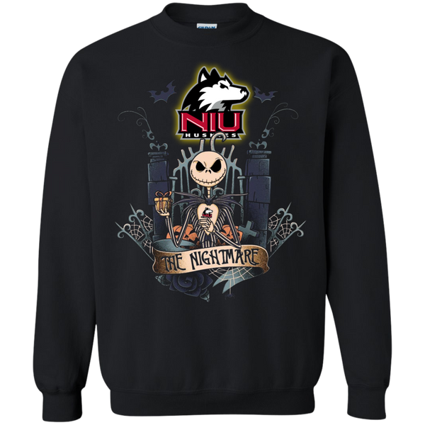 Halloween Northern Illinois Huskies T shirts The Nightmare Hoodies Sweatshirts