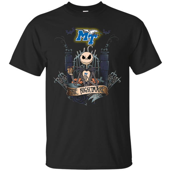 Halloween Middle Tennessee Blue Raiders T shirts The Nightmare Hoodies Sweatshirts