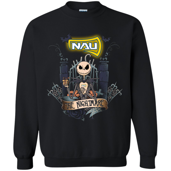 Halloween Northern Arizona Lumberjacks T shirts The Nightmare Hoodies Sweatshirts