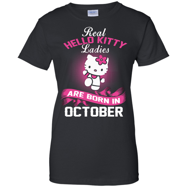 Hello Kitty T shirts  Real Hello Kitty Ladies Born In October Hoodies Sweatshirts
