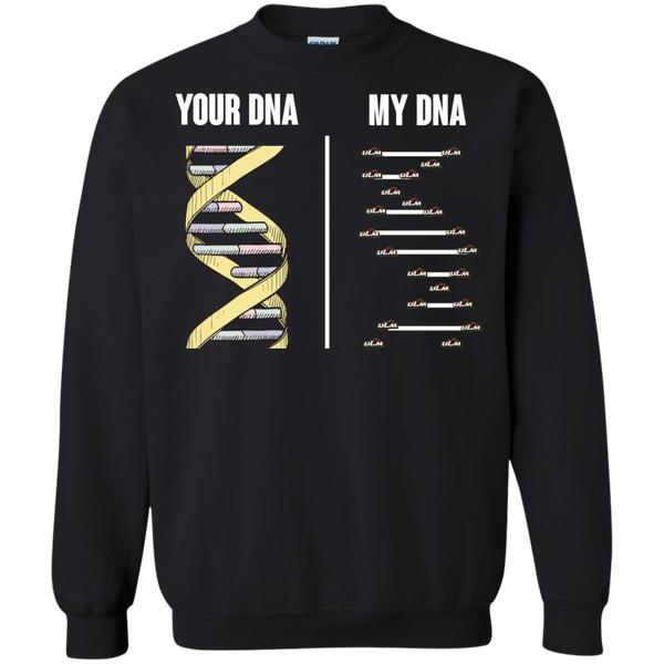 Louisiana–Monroe Warhawks T shirts Your DNA My DNA Hoodies Sweatshirts