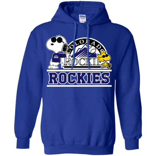 Colorado Rockies T shirts Snoopy Hoodies Sweatshirts