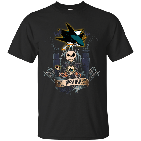Halloween San Jose Sharks T shirts The Nightmare Hoodies Sweatshirts