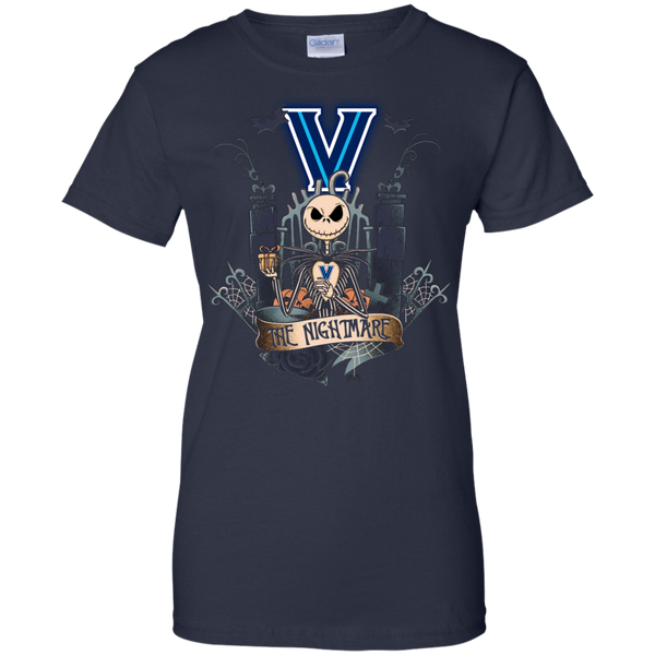 Halloween Villanova Wildcats T shirts The Nightmare Hoodies Sweatshirts
