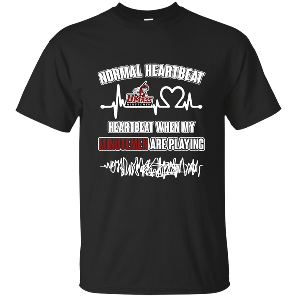 Massachusetts Minutemen T shirts Heartbeat When My Minutemen Playing Hoodies Sweatshirts