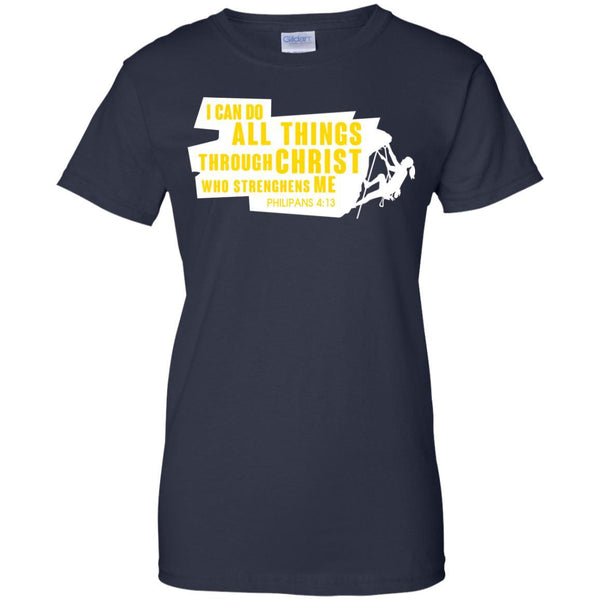 Christian Jesus T shirts I Can Do All Things Through Christ Hoodies Sweatshirts