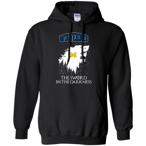 Michigan Wolverines Game Of Thrones T shirts The Sword In The Darkness Hoodies Sweatshirts