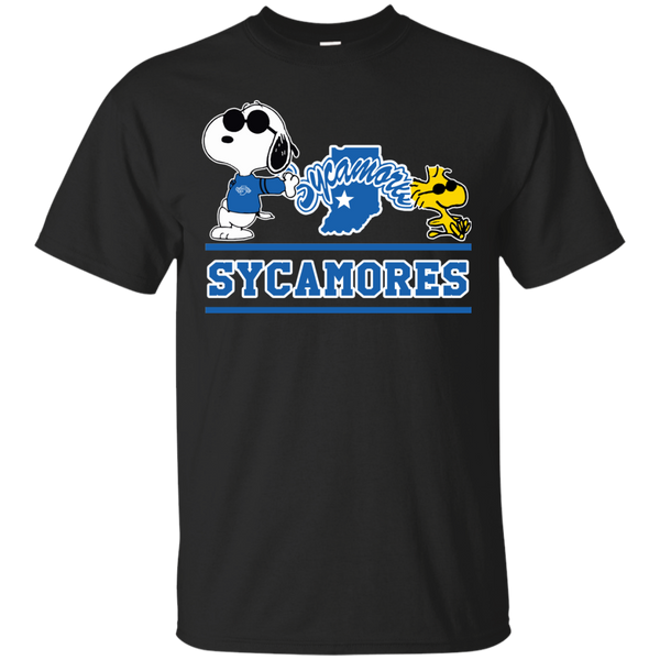 Indiana State Sycamores T shirts Snoopy Hoodies Sweatshirts