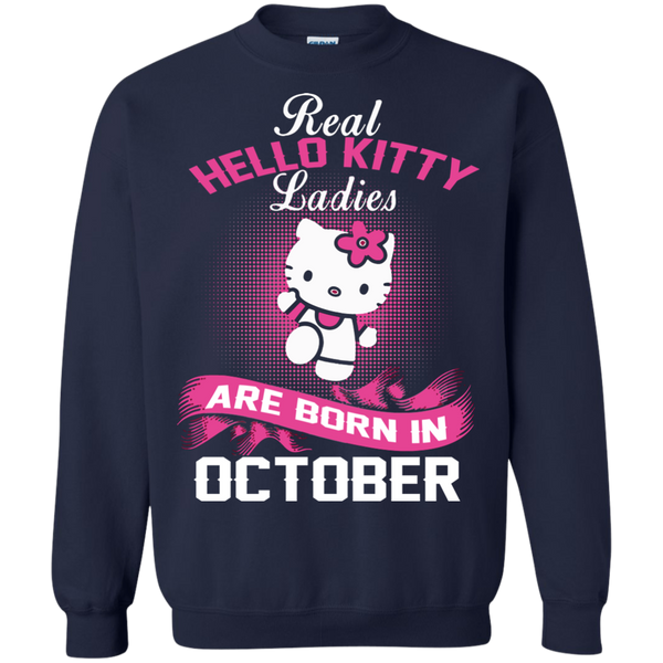 Hello Kitty T shirts  Real Hello Kitty Ladies Born In October Hoodies Sweatshirts