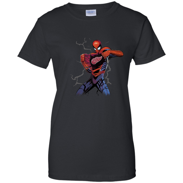 Detroit Red Wings T shirts Spiderman Hoodies Sweatshirts