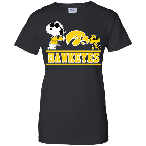 Iowa Hawkeyes T shirts Snoopy Hoodies Sweatshirts