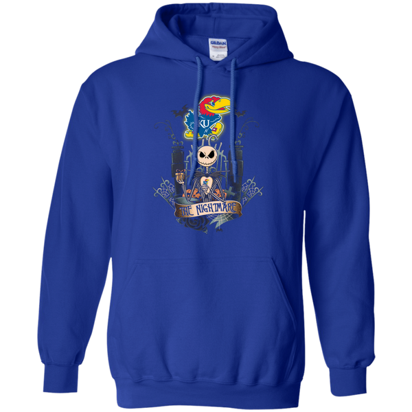 Halloween Kansas Jayhawks T shirts The Nightmare Hoodies Sweatshirts