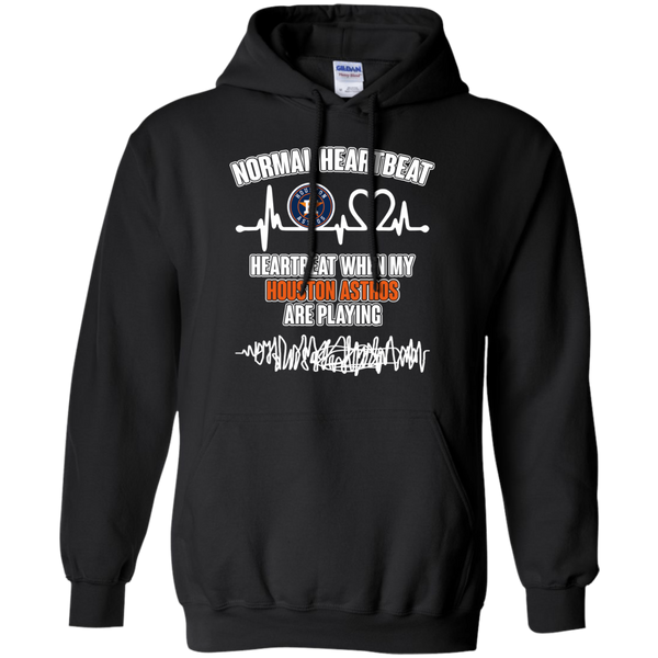 Houston Astros T shirts Heartbeat When My Houston Astros Playing Hoodies Sweatshirts