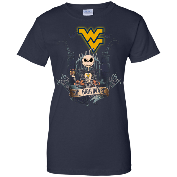 Halloween West Virginia Mountaineers T shirts The Nightmare Hoodies Sweatshirts