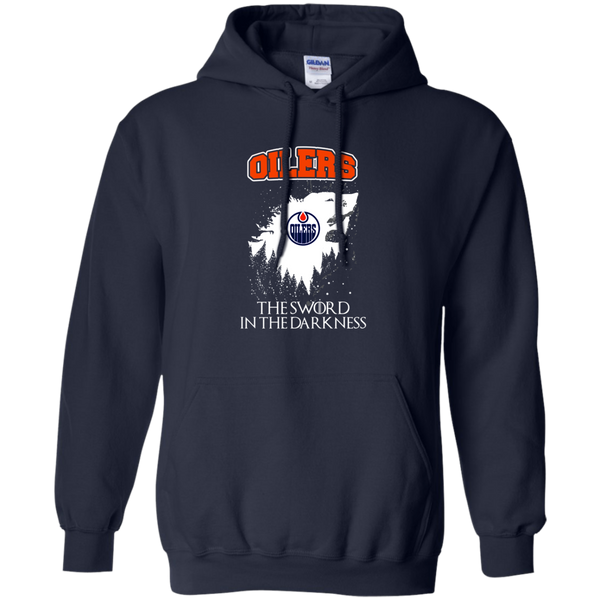 Edmonton Oilers Game Of Thrones T shirts The Sword In The Darkness Hoodies Sweatshirts