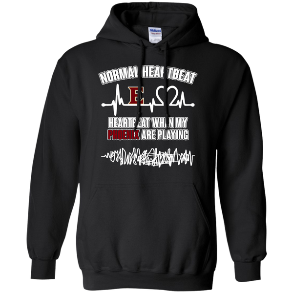 Elon Phoenix T shirts Heartbeat When My Phoenix Playing Hoodies Sweatshirts