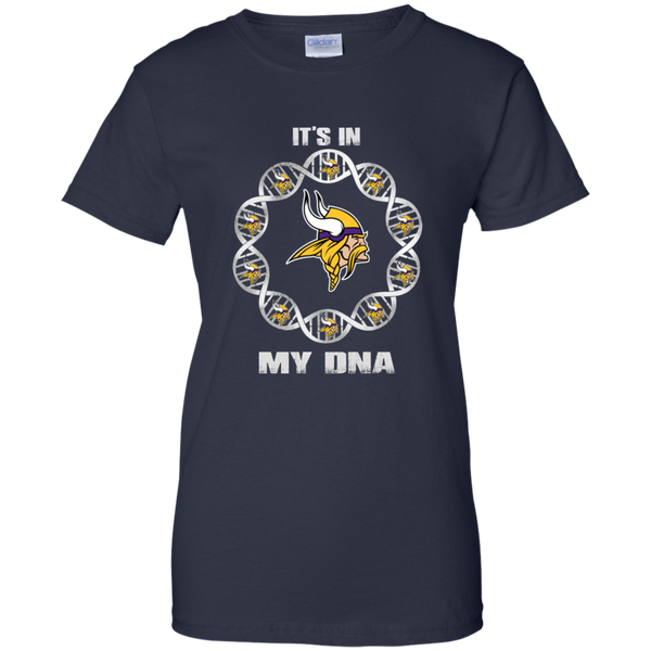 Minnesota Vikings T shirts It's In My DNA Hoodies Sweatshirts