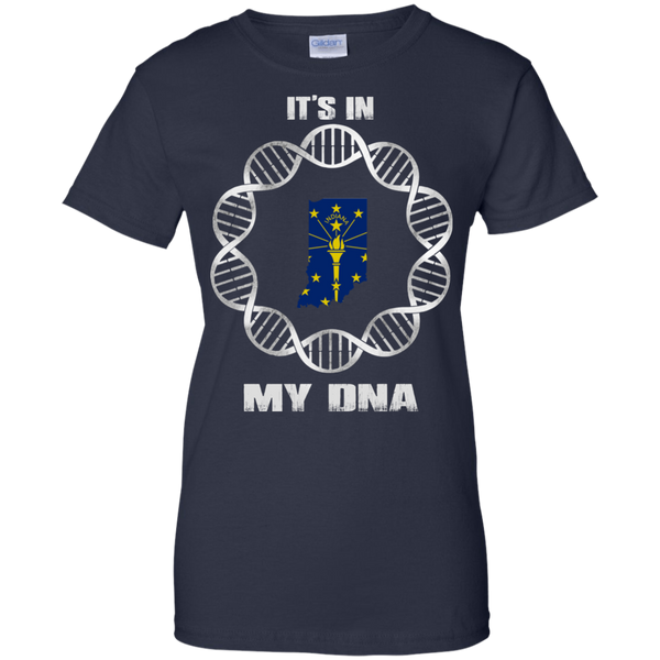 Indiana State T shirts It's In My DNA Hoodies Sweatshirts