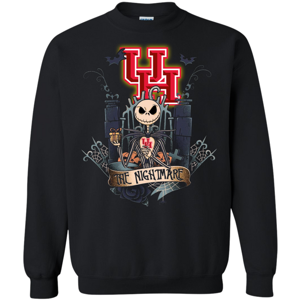 Halloween Houston Cougars T shirts The Nightmare Hoodies Sweatshirts