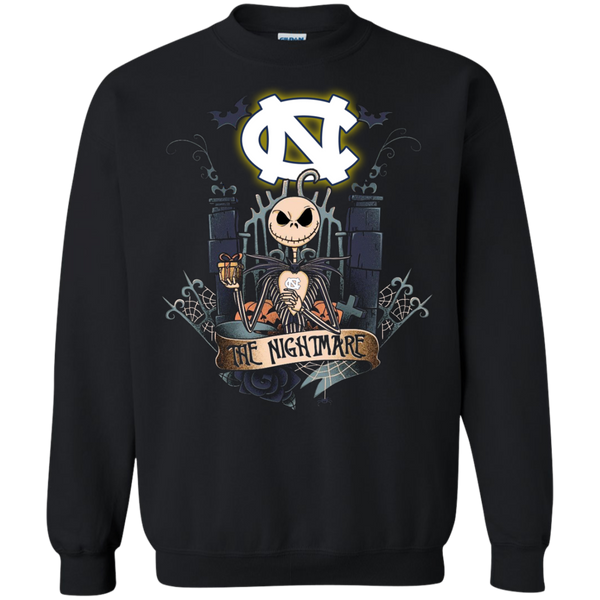 Halloween North Carolina Tar Heels T shirts The Nightmare Hoodies Sweatshirts