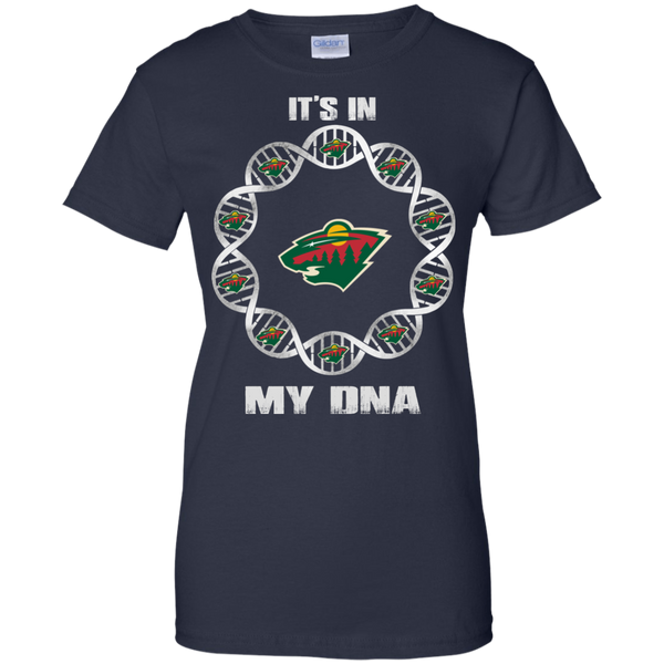 Minnesota Wild T shirts It's In My DNA Hoodies Sweatshirts