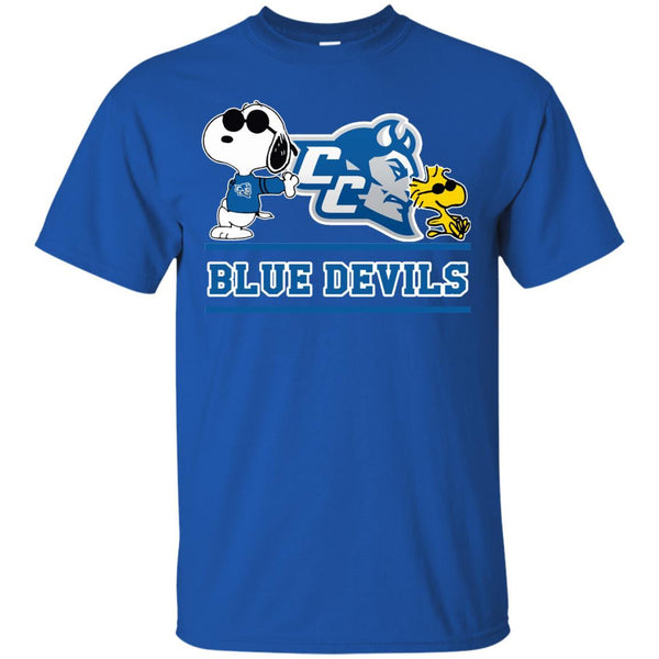Central Connecticut State Blue Devils T shirts Snoopy Hoodies Sweatshirts