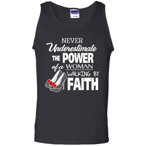 Christian Jesus T shirts Power Of A Woman Walking By Faith Hoodies Sweatshirts
