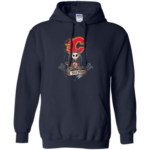 Halloween Calgary Flames T shirts The Nightmare Hoodies Sweatshirts