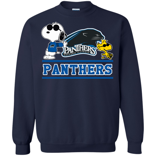 Eastern Illinois Panthers T shirts Snoopy Hoodies Sweatshirts